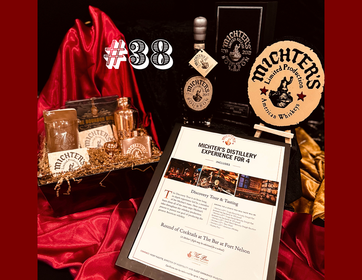 38TH MICHTER'S GIFT SET W_ SIGN & TOUR